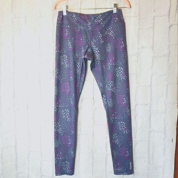 REEBOK Activewear Yoga Workout Leggings Medium - Picture 1 of 6